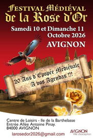 Festival de la Rose Or 10 et 11 octobre 2026